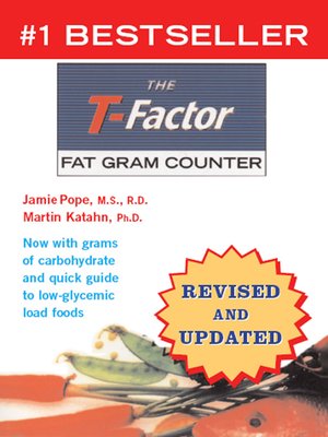 cover image of The T-Factor Fat Gram Counter